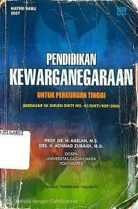 Pendidikan Kewarganegaraan
