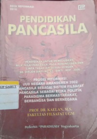 Image of Pendidikan pancasila