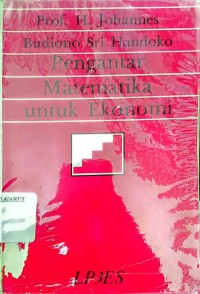 Image of Pengantar Matematika Untuk Ekonomi