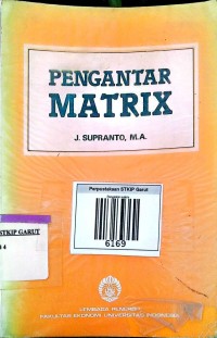 Image of Pengantar Matrix