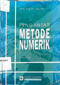 Image of Pengantar Metode Numerik