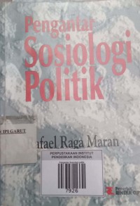 Image of Pengantar Sosiologi Politik