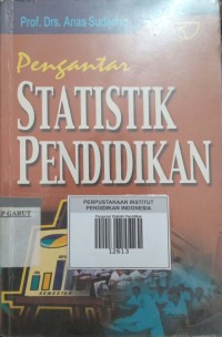 Image of Pengantar Statistik Pendidikan