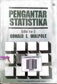Image of Pengantar Statistika