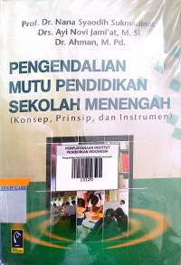 Image of Pengendalian Mutu Pendidikan Sekolah Menengah