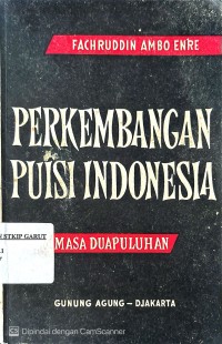 Image of Perkembangan Puisi Indonesia