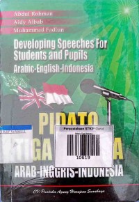 Image of Pidato Tiga Bahasa