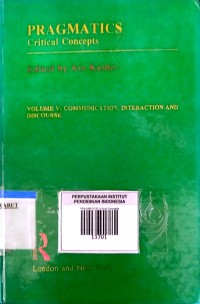 Image of Pragmatics Critical Concepts