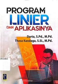 Program Linier dan Aplikasinya