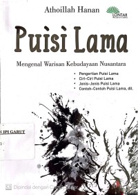 Puisi Lama Mengenal Warisan Kebudayaan Nusantara
