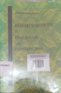Image of Research Methodes In Real Estate And Construction