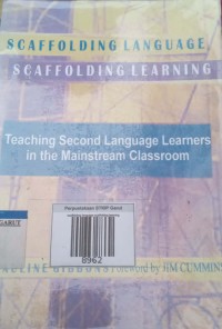 Image of Scaffolding Language Scaffolding Learning
