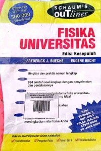 Image of Schaum\'s Outline Fisika Universitas