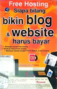 Image of Siapa Bilang Bikin Blog & Website Harus Bayar