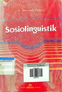 Image of Sosiolinguistik