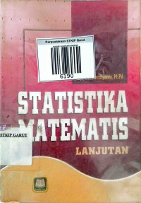 Image of Statistika Matematis Lanjutan