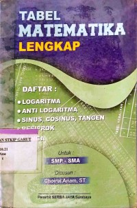 Image of Tabel Matematika Lengkap