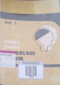 Image of Tanya Jawab Pisikologi Umum