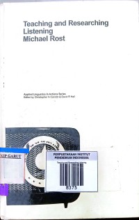 Image of Teaching and Researching Listening