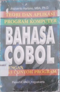 Image of Teori dan Aplikasi Program Komputer Bahasa Cobol