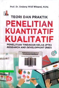 Image of TEORI DAN PRAKTIK PENELITIAN KUANTITATIF KUALITATIF