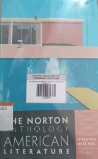 Image of THE NORTON ANTHOLOGY AMERICAN LITERATURE SINCE 1945 Volume E
