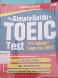 Image of The Simple Guide To TOEIC Test