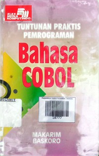 Image of Tuntunan Praktis Pemograman Bahasa Cobol