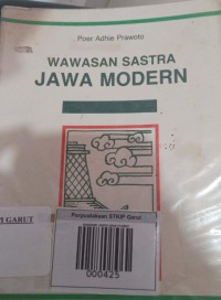 Image of Wawasan Sastra Jawa Modern